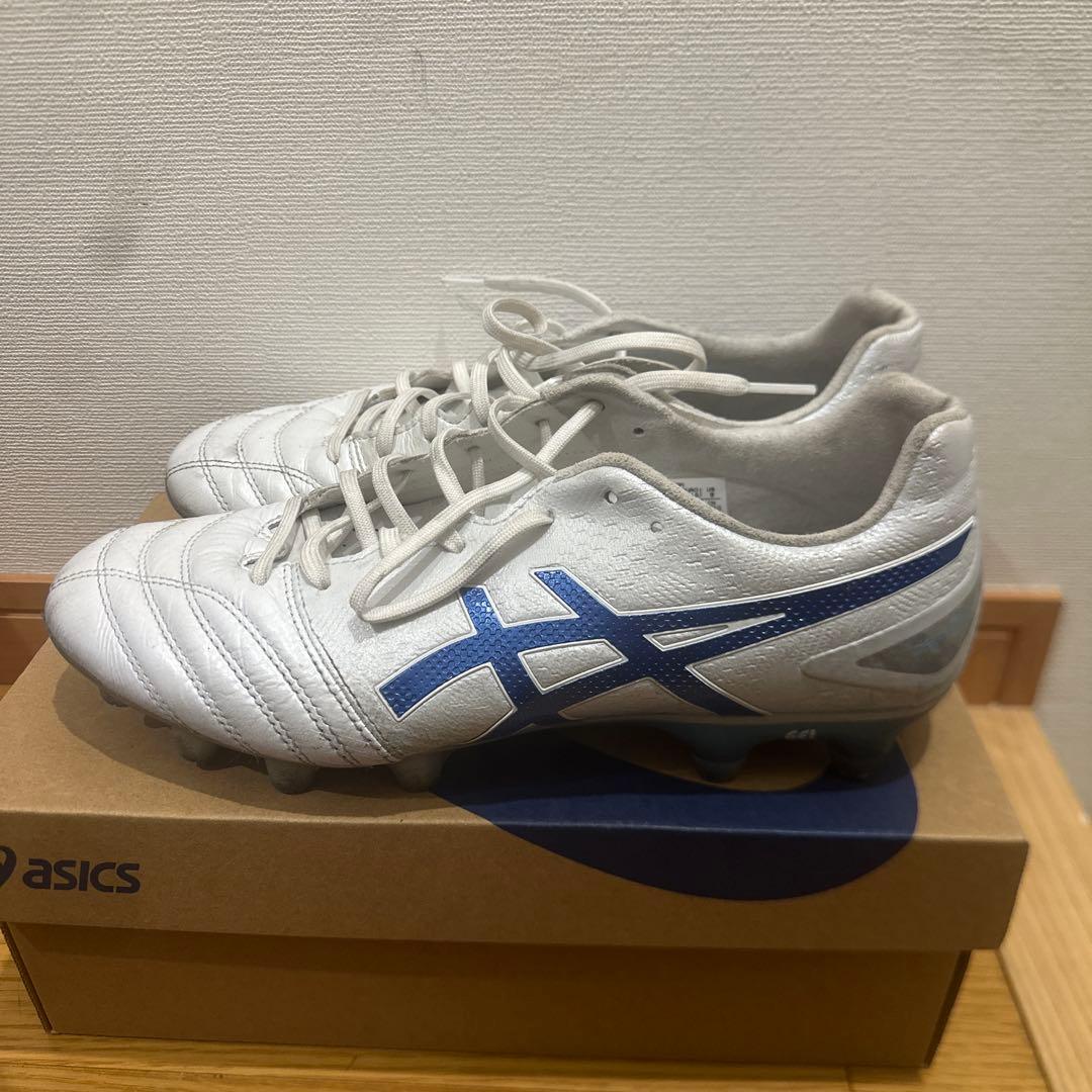 ⭕️値下げ可能！！ASICS スパイクシューズ ホワイト/ブルー　26cm