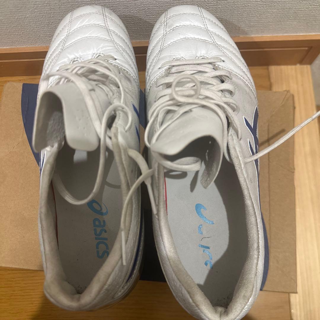 ⭕️値下げ可能！！ASICS スパイクシューズ ホワイト/ブルー　26cm