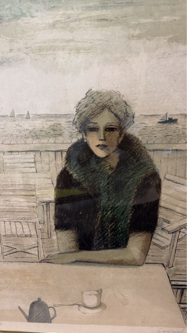 三越銀座店で購入　カシニョール　絵画　名画　アート