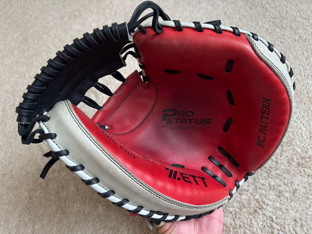 ZETT プロステイタス　軟式オーダーキャッチャーミット