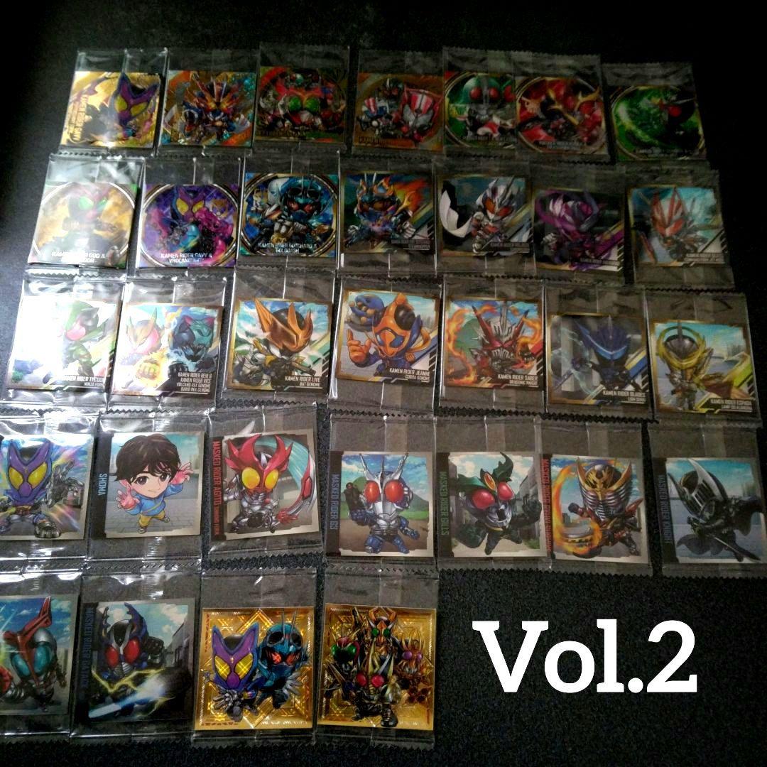 にふぉるめーしょん 仮面ライダー ウエハース シール vol.2,3 全種コンプ