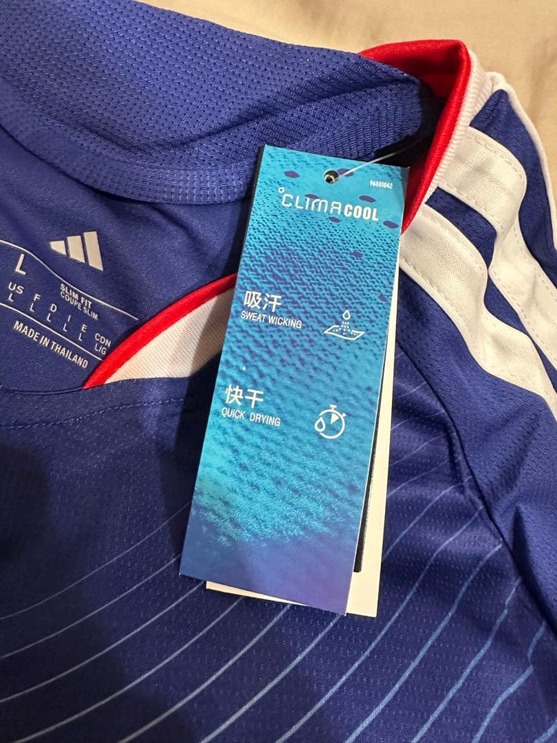 【新品未使用】サッカー日本代表 ユニフォーム 21番 Lサイズ　W杯モデル　佐野