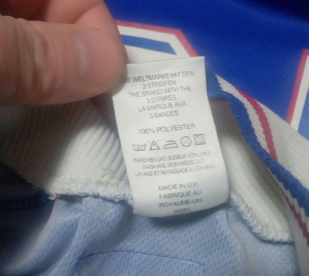 adidas フランス代表 98-99（H）ゲームシャツ ジダン