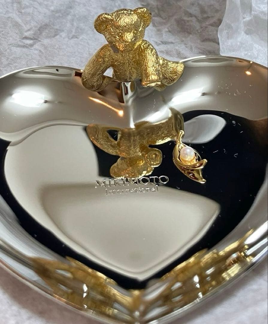 MIKIMOTO ミキモト　ジュエリートレイ　アクセサリートレイ　ベア