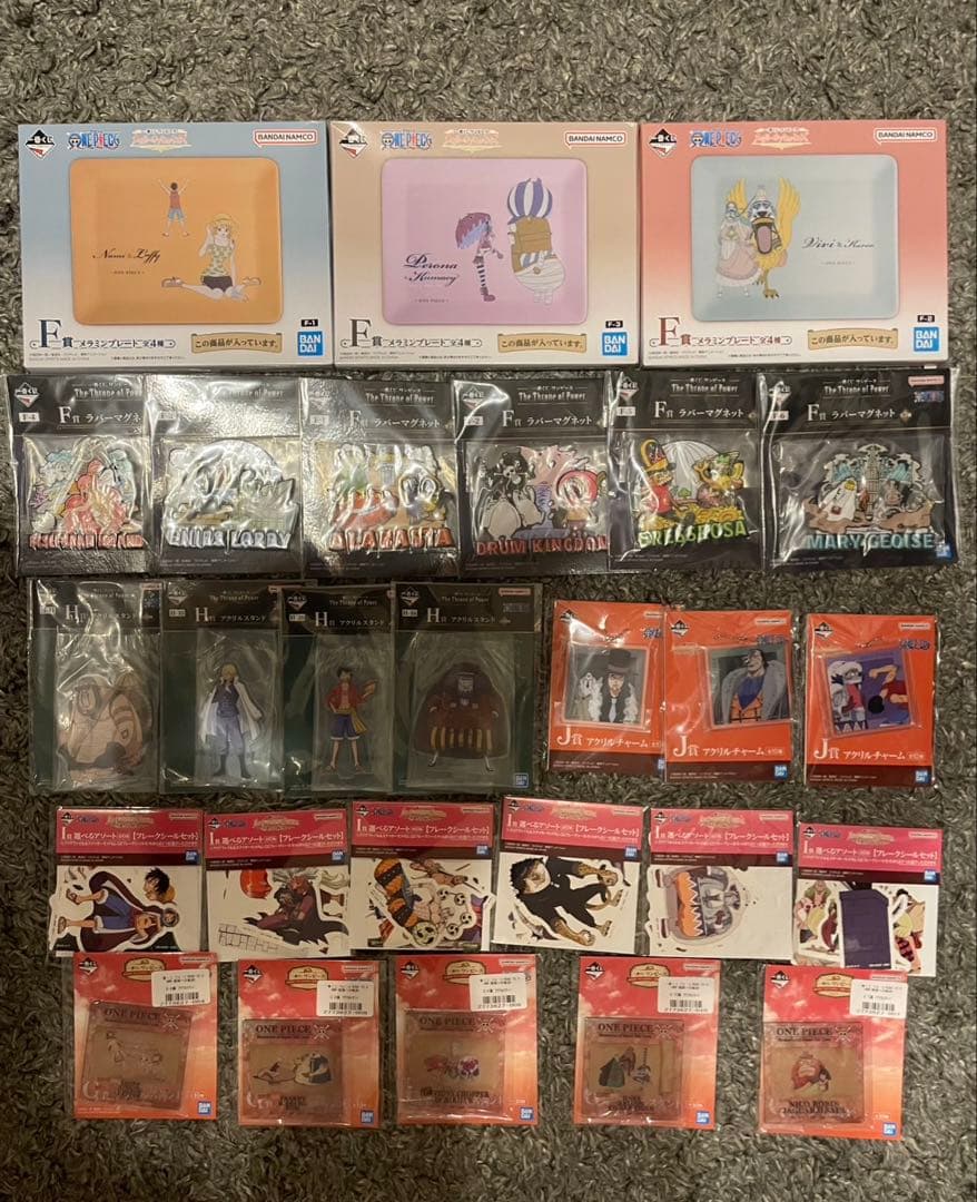 新品未使用 一番くじ ワンピース The Throne of Power コンプ