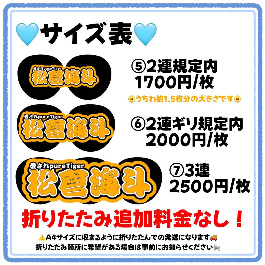 S様　うちわ文字　文字パネル　うちわデコ　団扇屋さん　ファンサ　オーダー