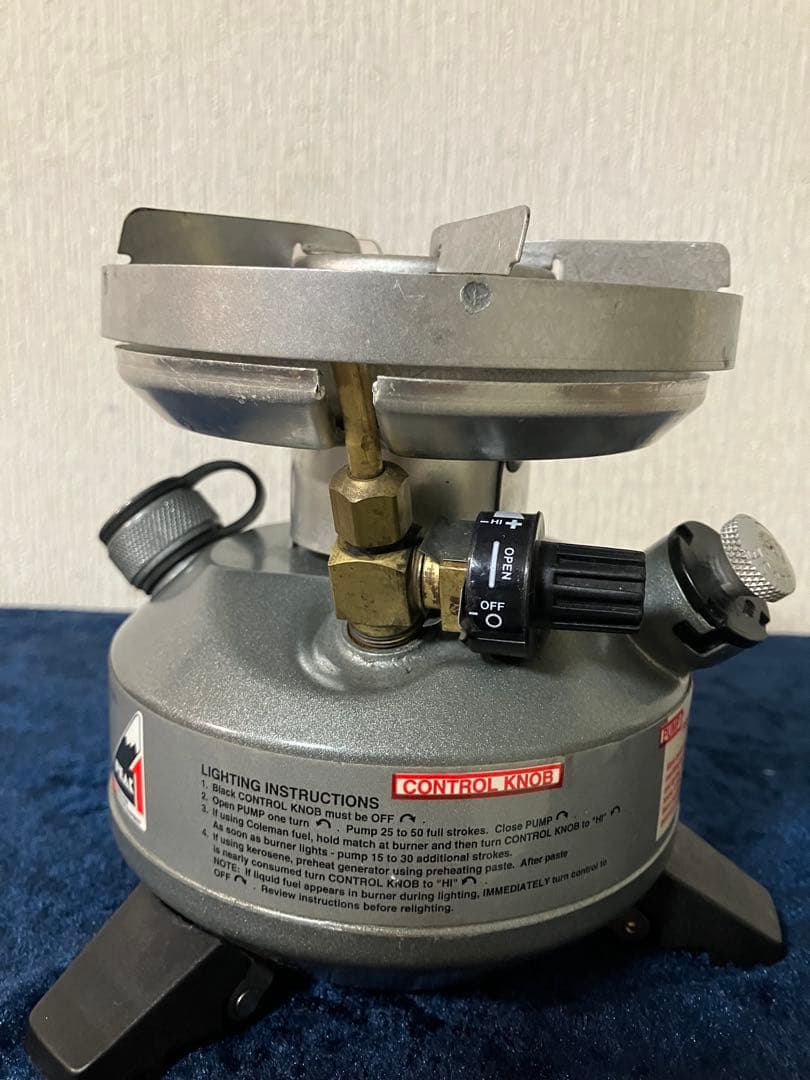 【希少・米軍官給品】コールマン PEAK1 550B マルチフューエルストーブ
