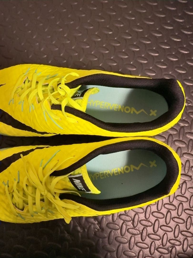 Nike Hypervenom X イエローサッカーシューズ　27センチ