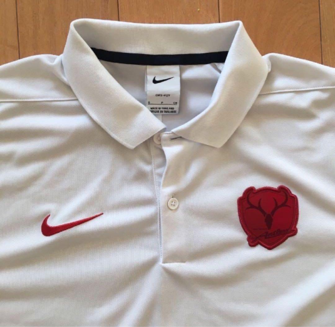 鹿島アントラーズ　移動シャツ　NIKE　ナイキ　選手支給品　大きめサイズ　非売品