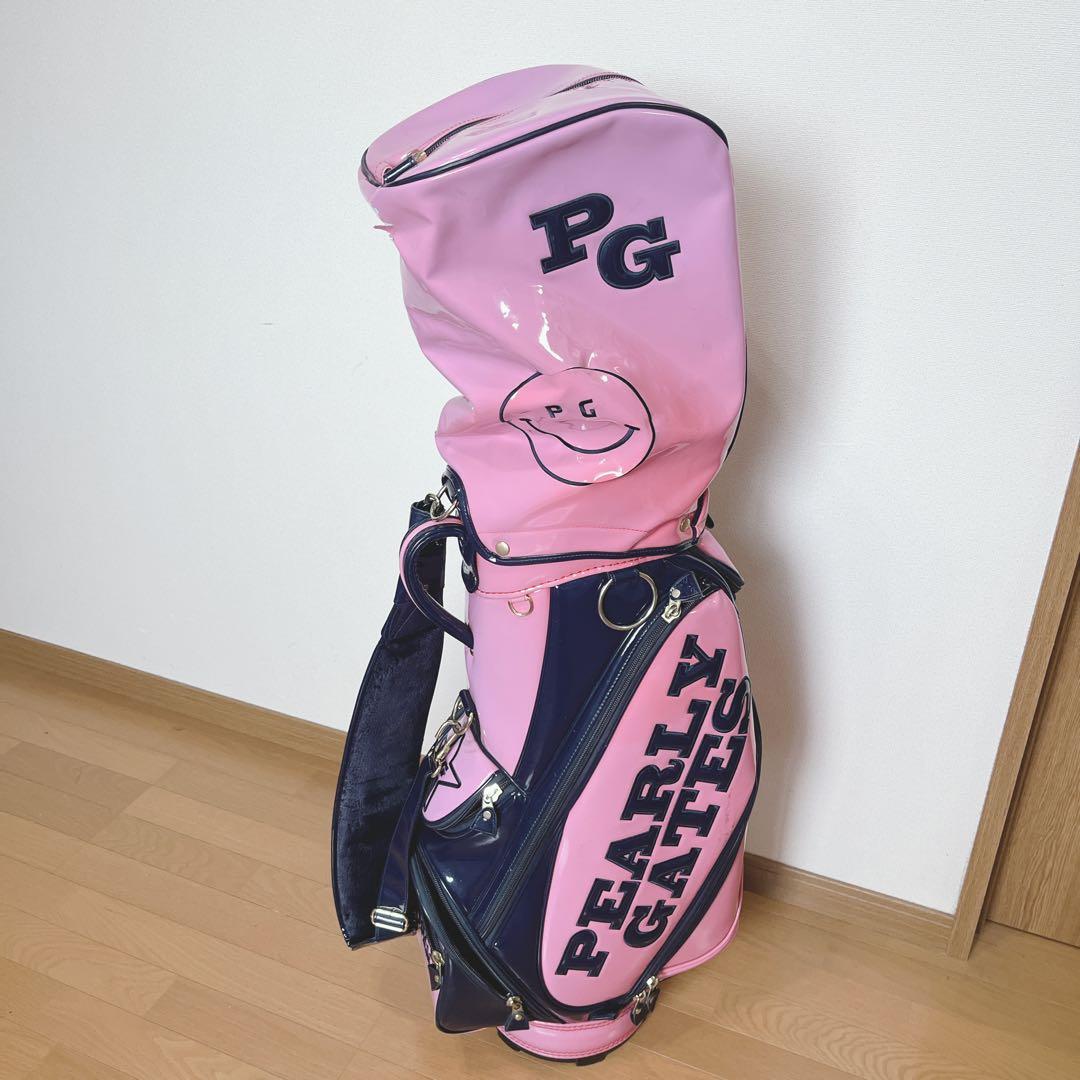 K196 専用PEARIY GATES 限定モデル ピンク キャディバッグ