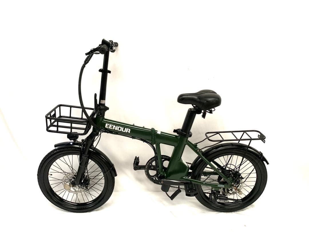 【即乘】送料無料 EENOUR ディスク式MTB 折り畳み電動自転車 動作確認済