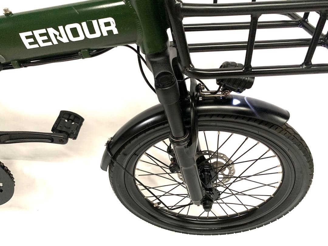 【即乘】送料無料 EENOUR ディスク式MTB 折り畳み電動自転車 動作確認済