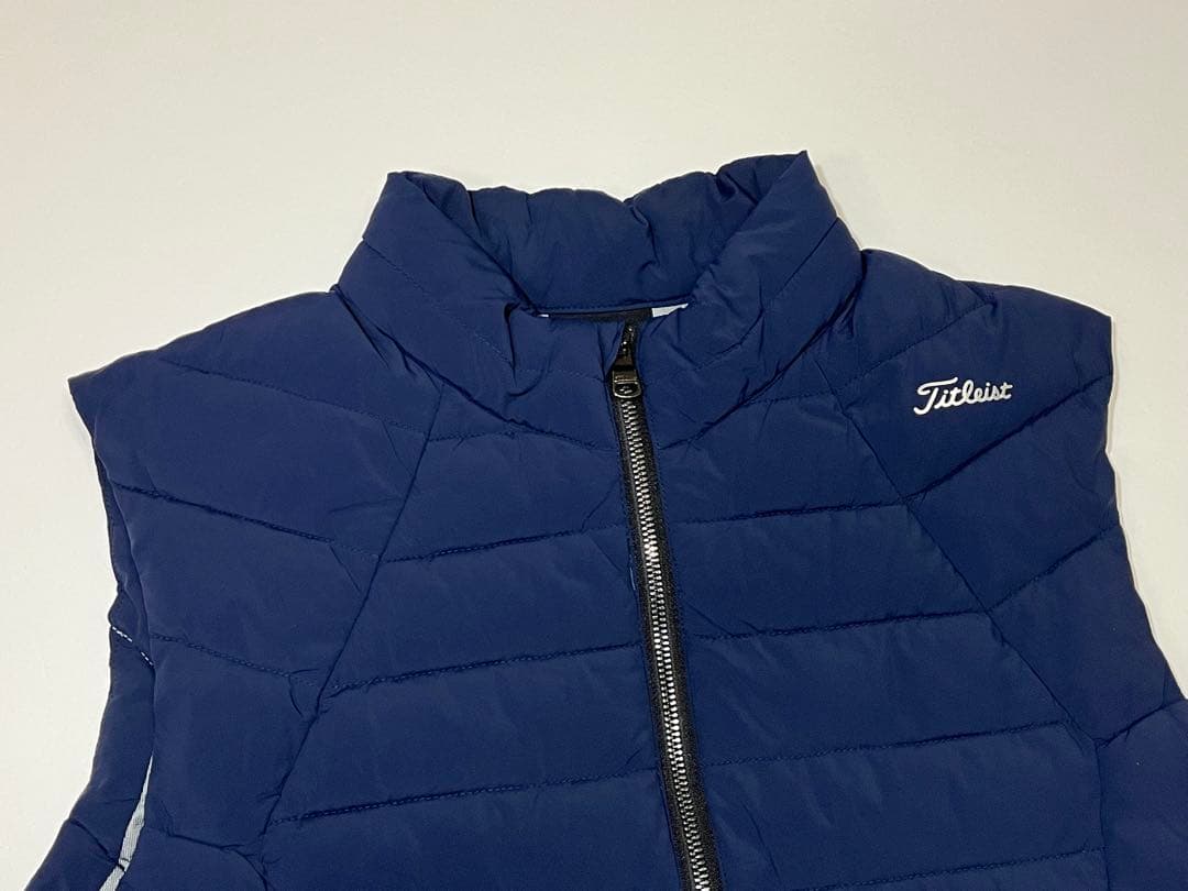 Titleist(タイトリスト) 中綿 ダウンベスト ネイビー LLサイズ