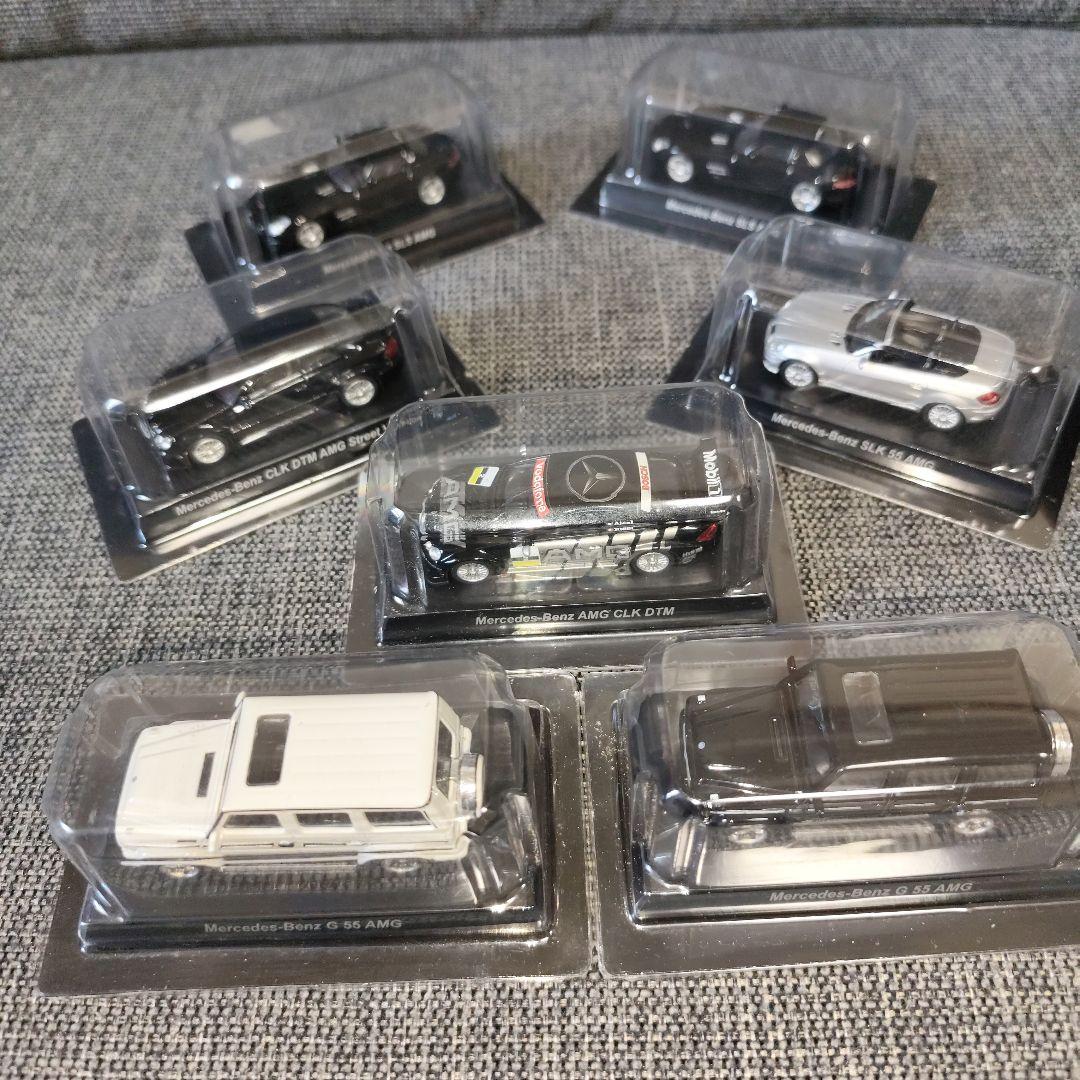 KYOSHO 京商 メルセデスベンツ 1/64ミニカーコレクション 7台セット