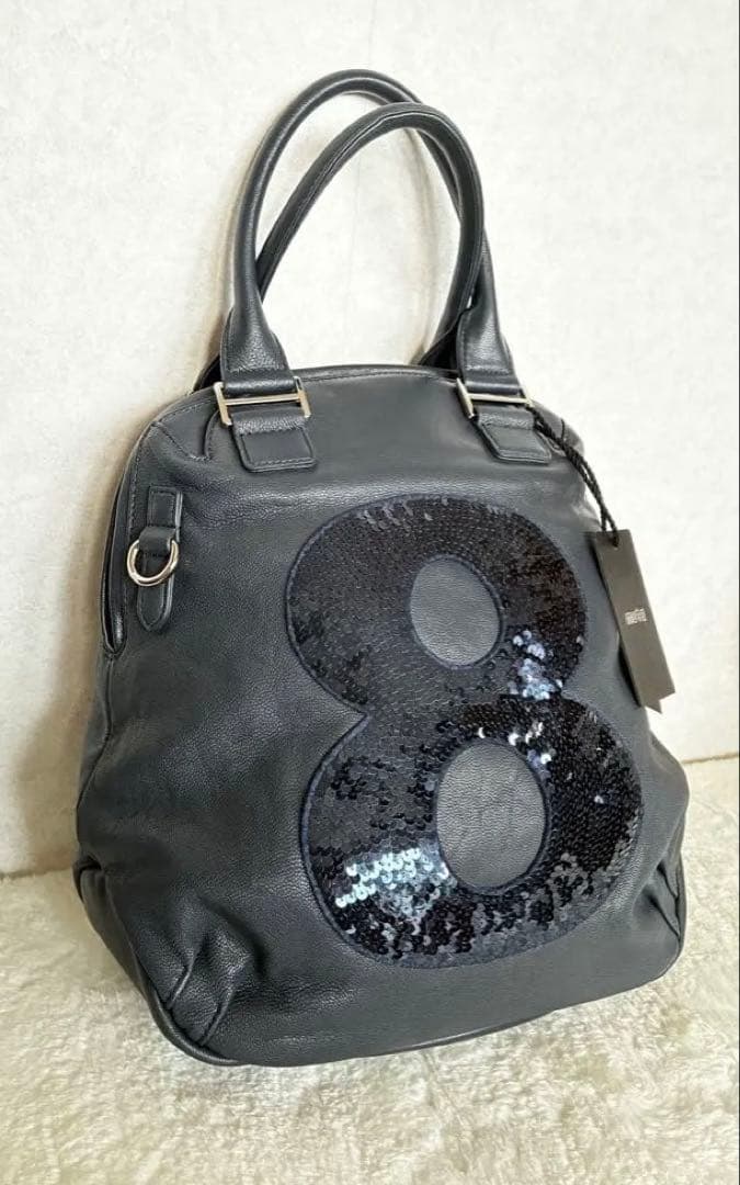 【新品未使用品】muta 上質ヤギ革バック （ショルダーベルト・保存袋付き）