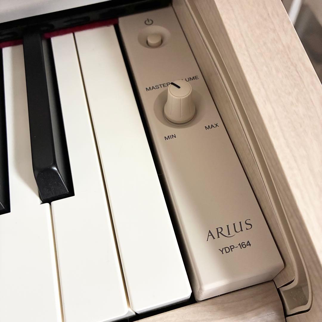 【美品】 ヤマハ 電子ピアノ ARIUS YDP-164WA 椅子ベッドフォン付