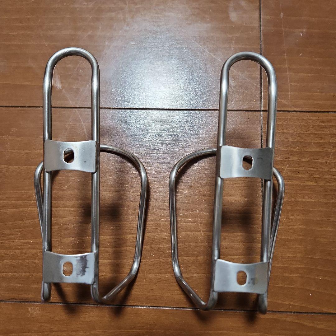中古:KING CAGE ステンレス ボトルケージ ２個set