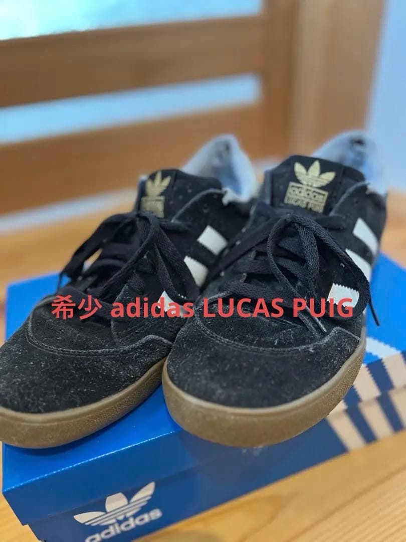 希少 adidas LUCAS PUIG 26.5cm スエード