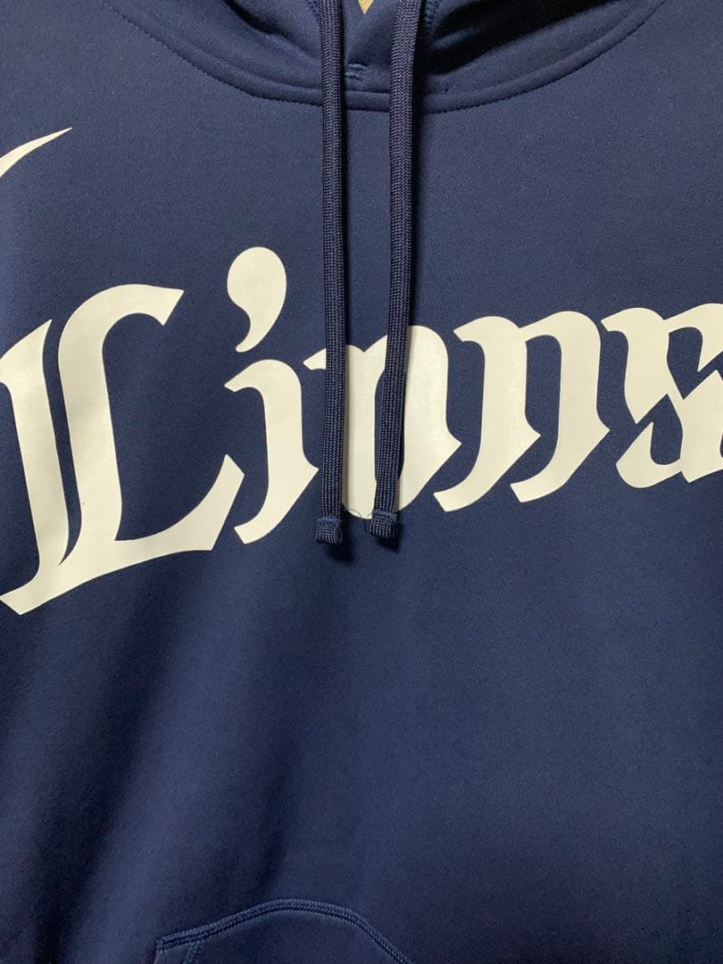 【希少】NIKE 埼玉西武ライオンズ 選手着用モデル パーカー Lサイズ