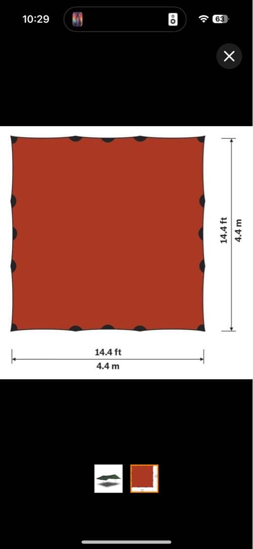 [値下げ]HILLEBERG Tarp 20 XP