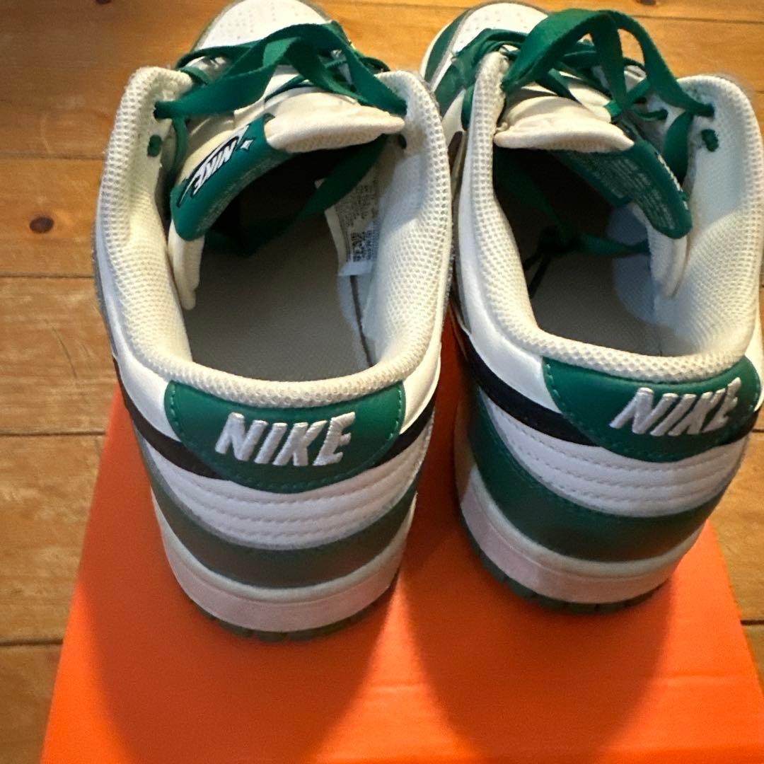 Nike Dunk Low ホワイト/グリーン　特別価格