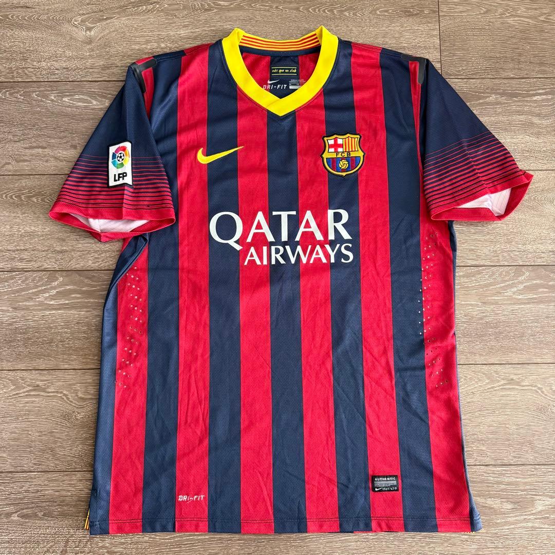 c*y様 美品 Nike FCバルセロナ 13/14 ユニフォーム メッシ Me