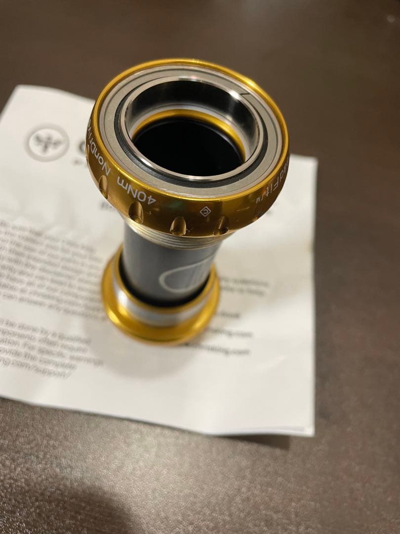 ChrisKing BB THREADFIT 24 GOLD 中古美品