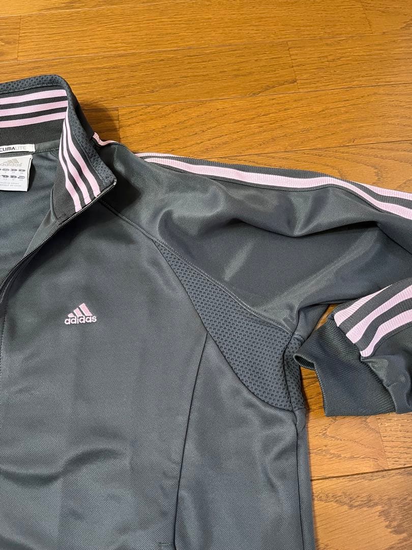 超美品adidas CLIMALITEアディダス ジャージ上下セットレアカラー