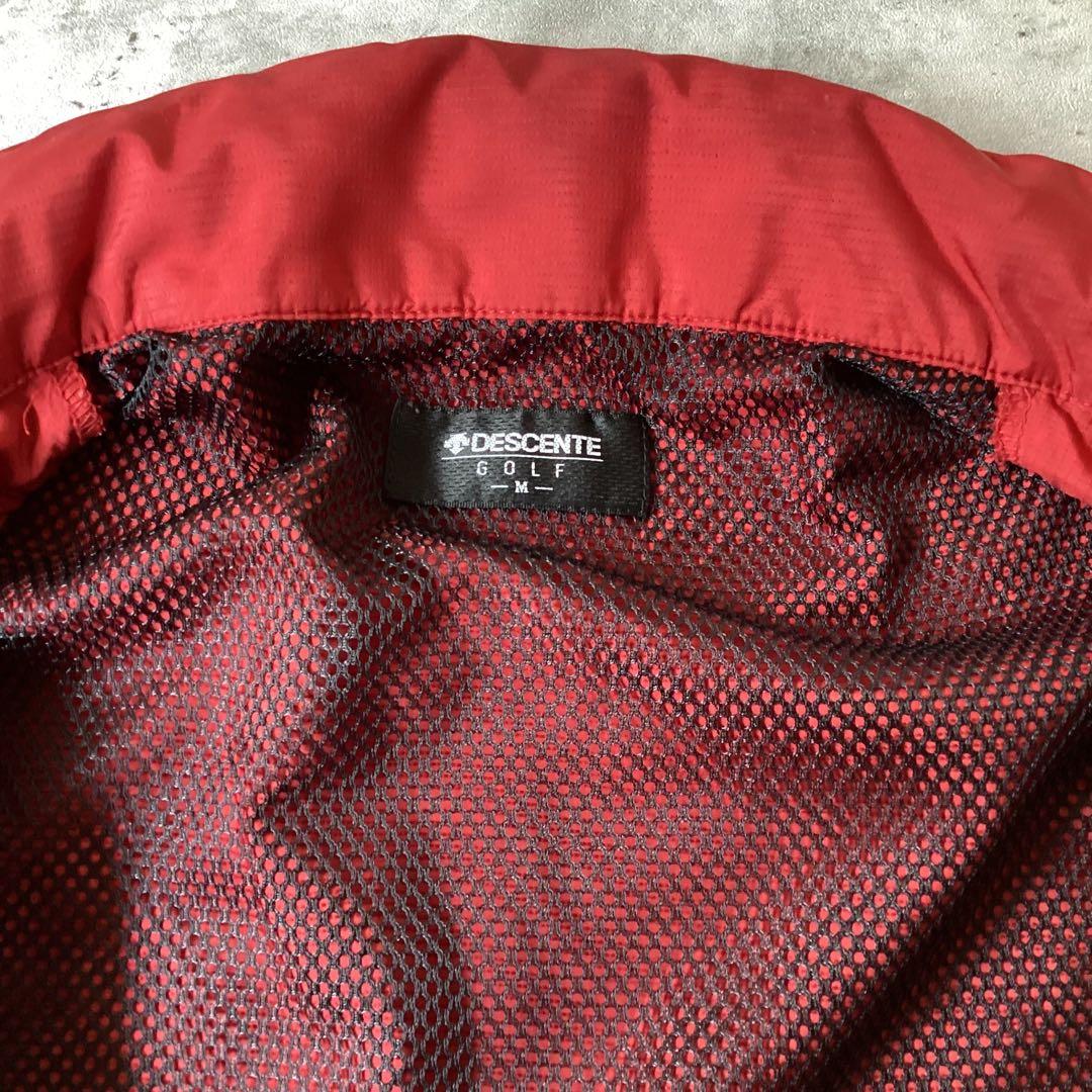 DESCENTE GOLF デサント　ゴルフウェア　ベスト　レッド　赤