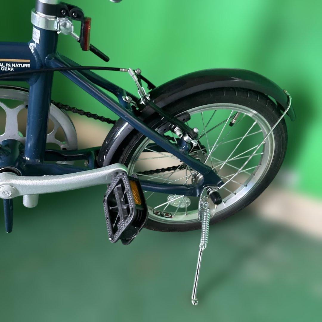 CAPTAIN STAG 折りたたみ自転車 ネイビー