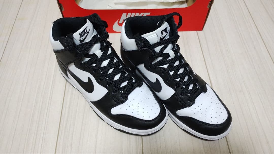 NIKE パンダダンク ハイカット 24.5cm