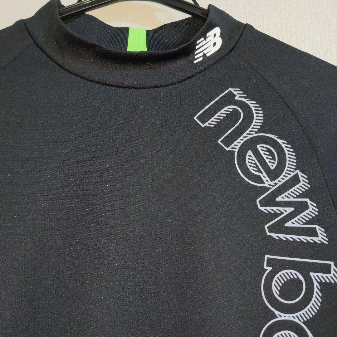 エッジ　新品　ニューバランスゴルフ　モックネック6 黒XL定価12100円