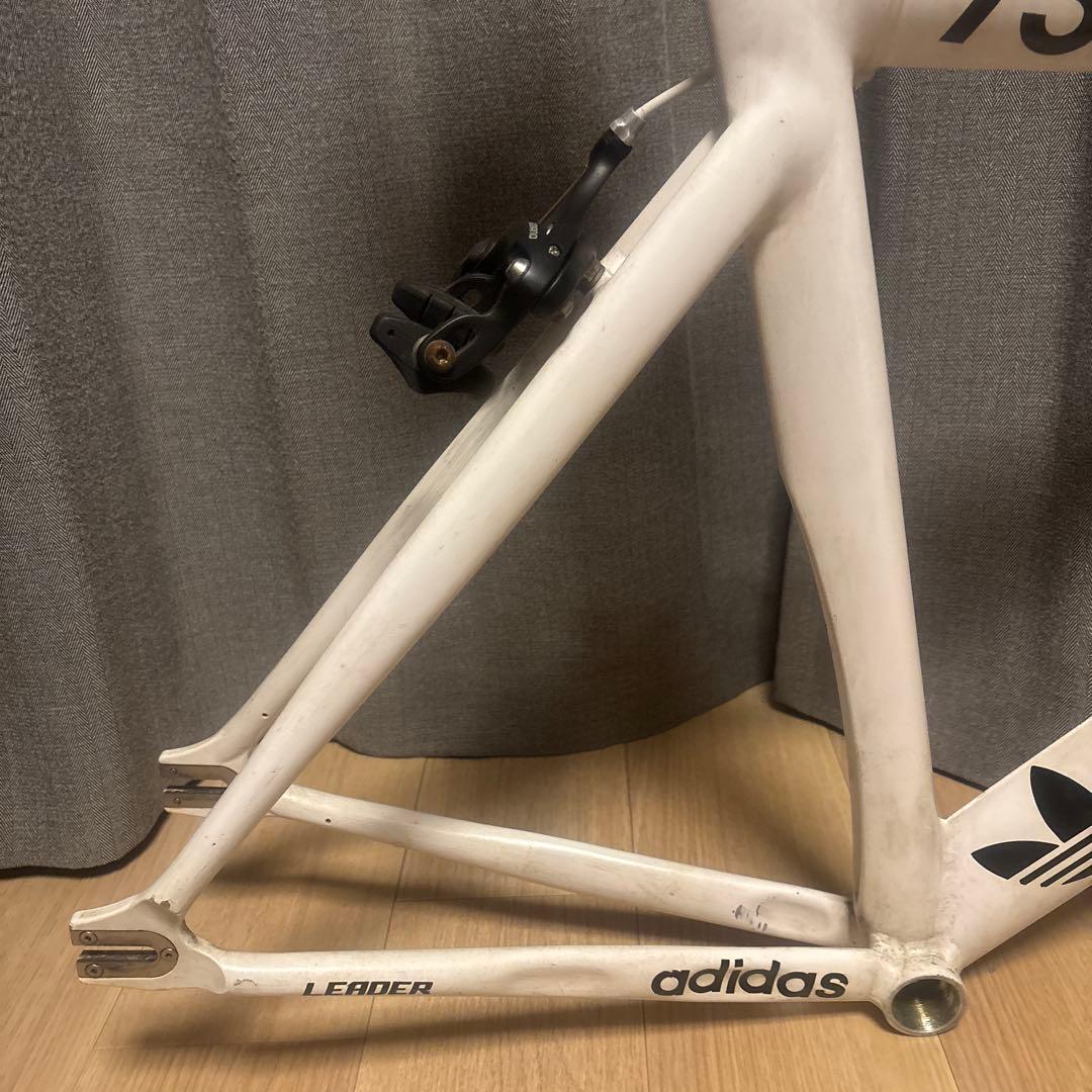 LEADER 735 ピストバイクフレーム ホワイト