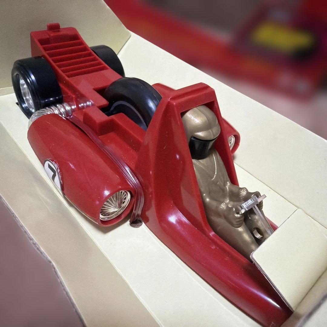 昭和　旧バンダイにっこり顔バンザイマーク　BANDAI スーパーソニックパワー