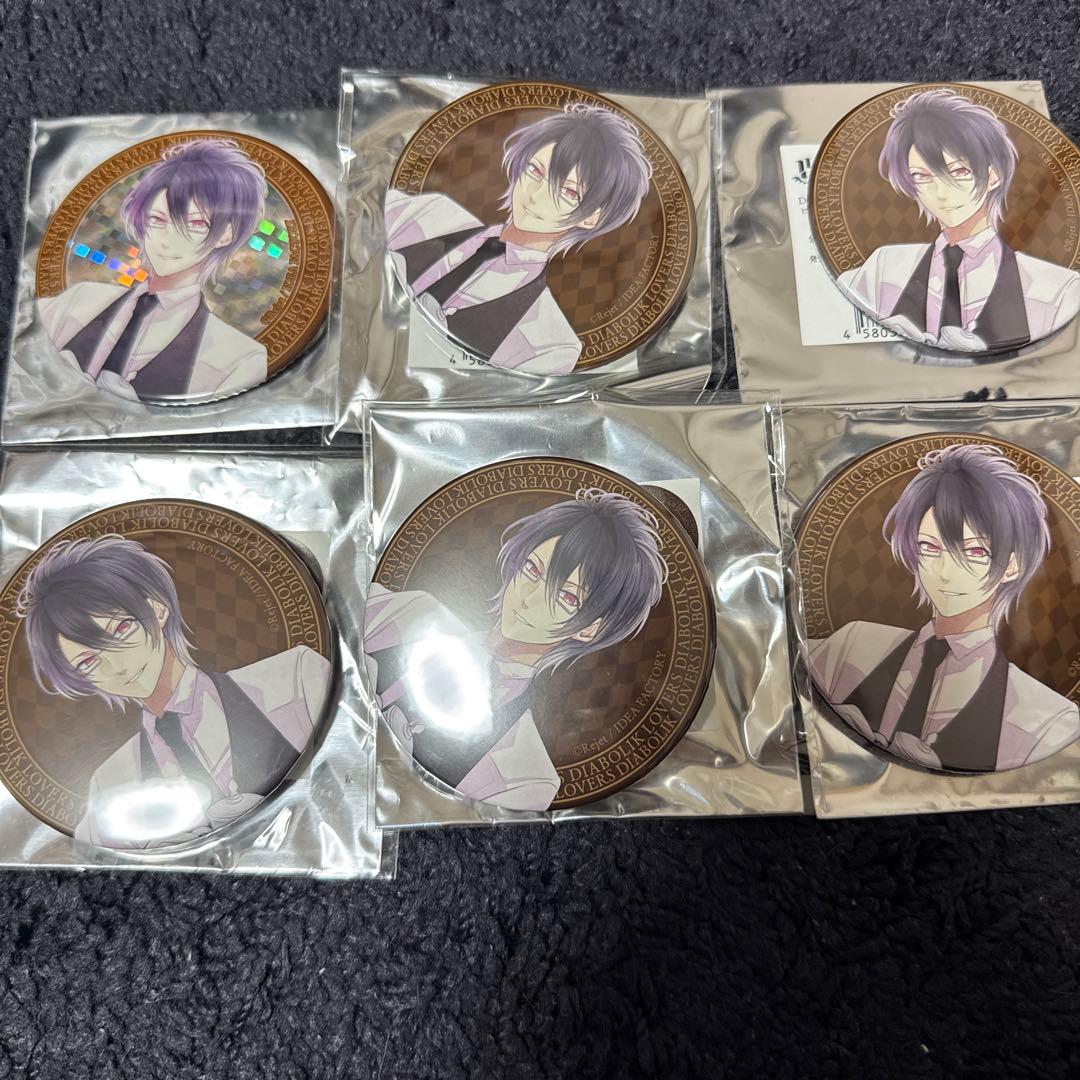 DIABOLIK LOVERS ディアラバ 缶バッジ ギャルソン　逆巻 レイジ