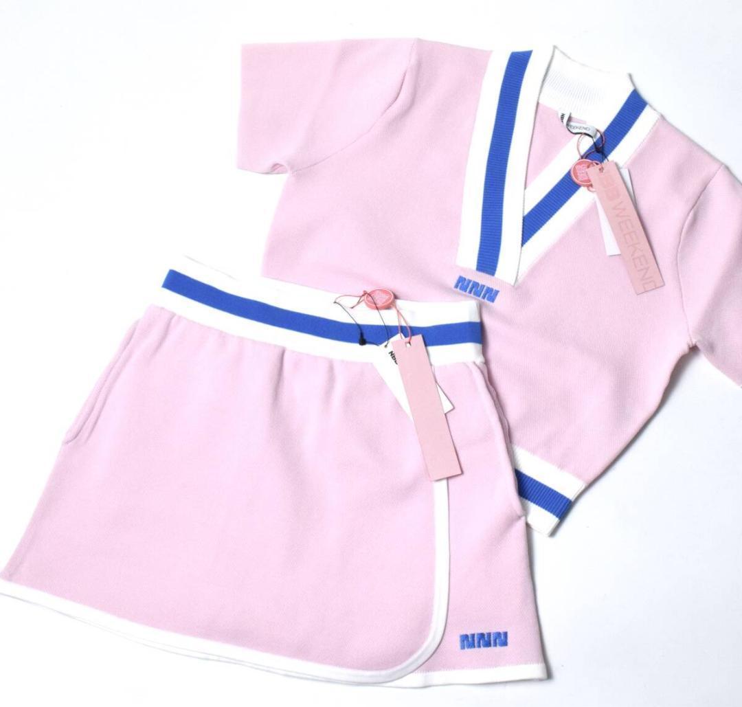 NBB WEEKEND セットアップ 上下 春夏 ニットシャツ × スカート 1
