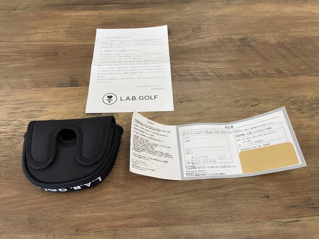 【美品】L.A.B.GOLF／ラブゴルフ MEZZ.1 35インチ