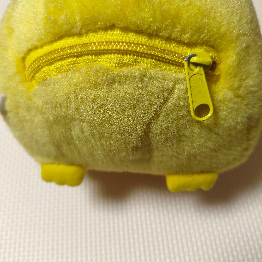 【出品歴なし右上】ピカチュウ　ぬいぐるみ　ポーチ バッグ 初期 レトロ