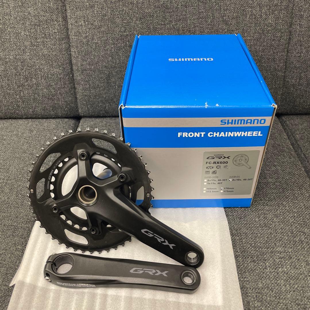 SHIMANO GRX 10s用 FD RD スプロケット クランク