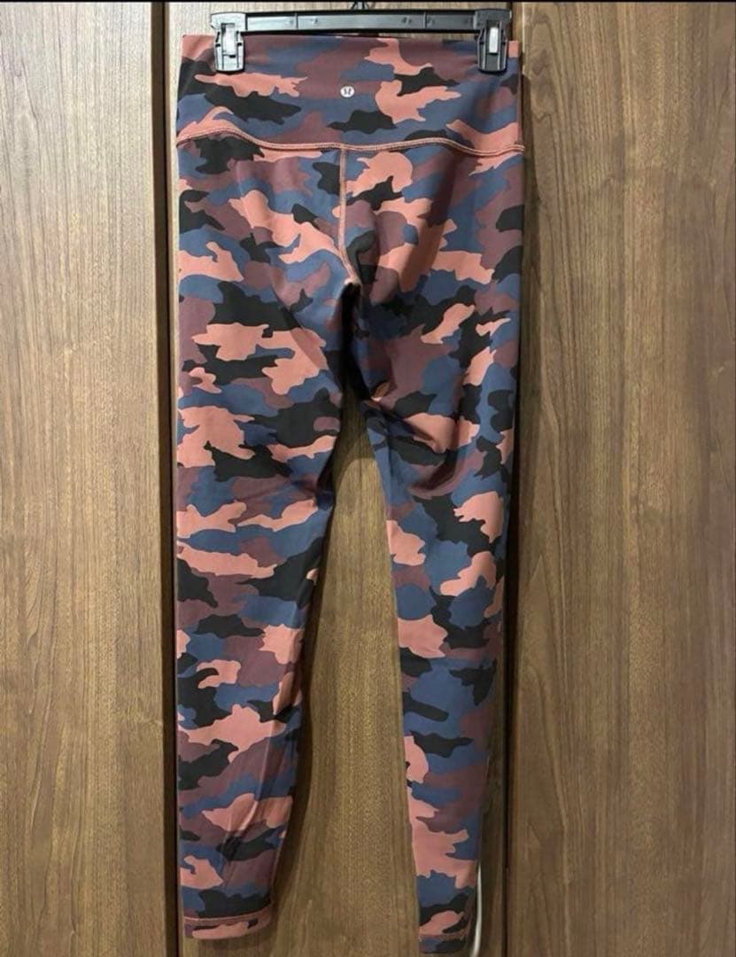 Lululemon ルルレモン　レギンス　カモフラージュ　迷彩柄　サイズ8