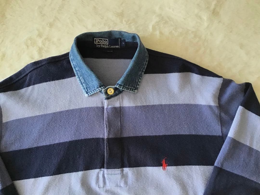 90s Polo by Ralph Lauren ラガーシャツ　ラルフローレン