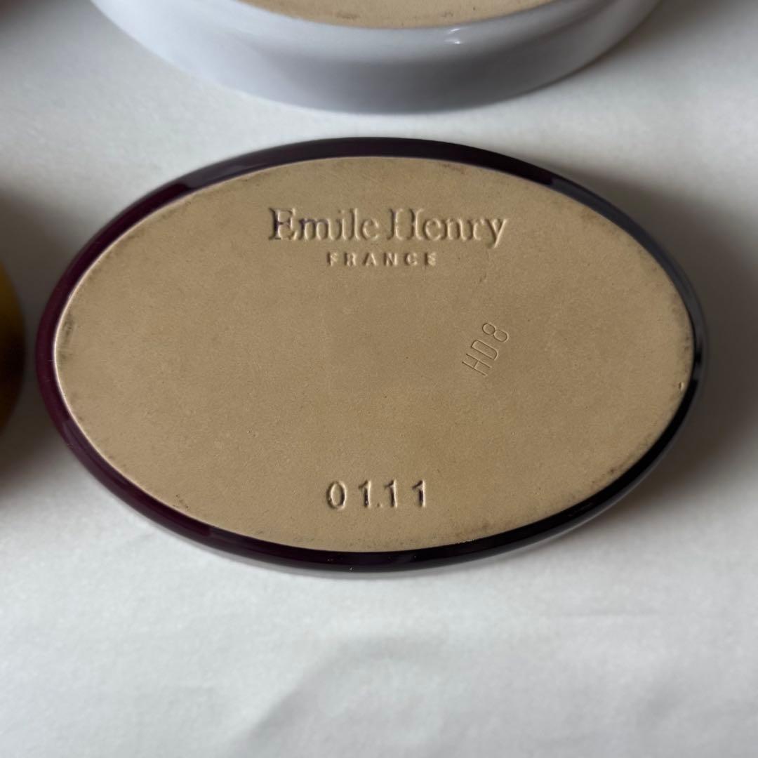 エミールアンリEmile Henry　入手困難　グラタン皿　5枚　18cm