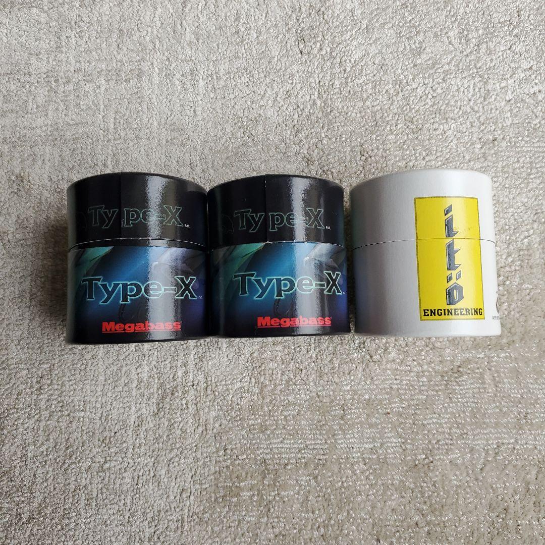 Megabass Type-X ルアーセット 3色