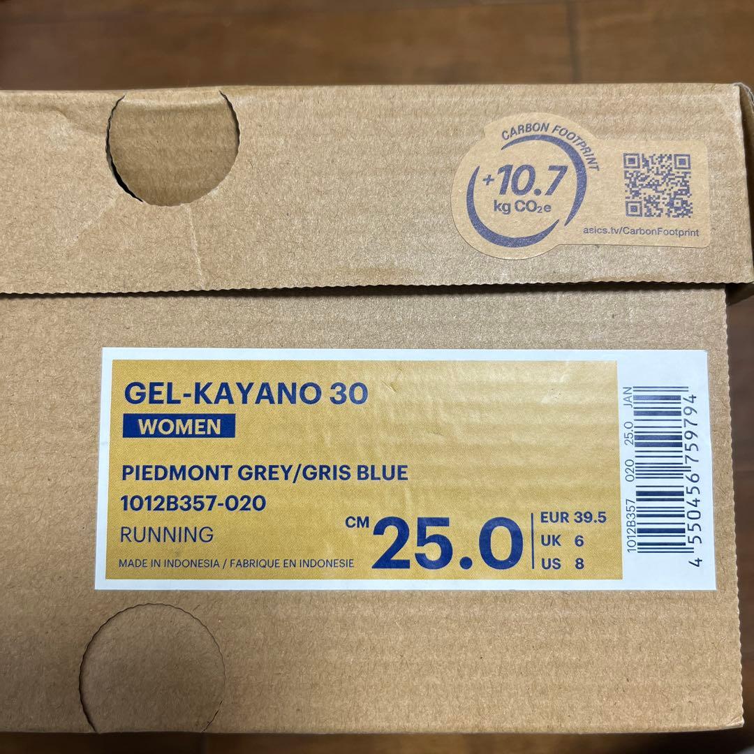 アシックスランニングシューズGEL-KAYANO30 25.0cm レディース