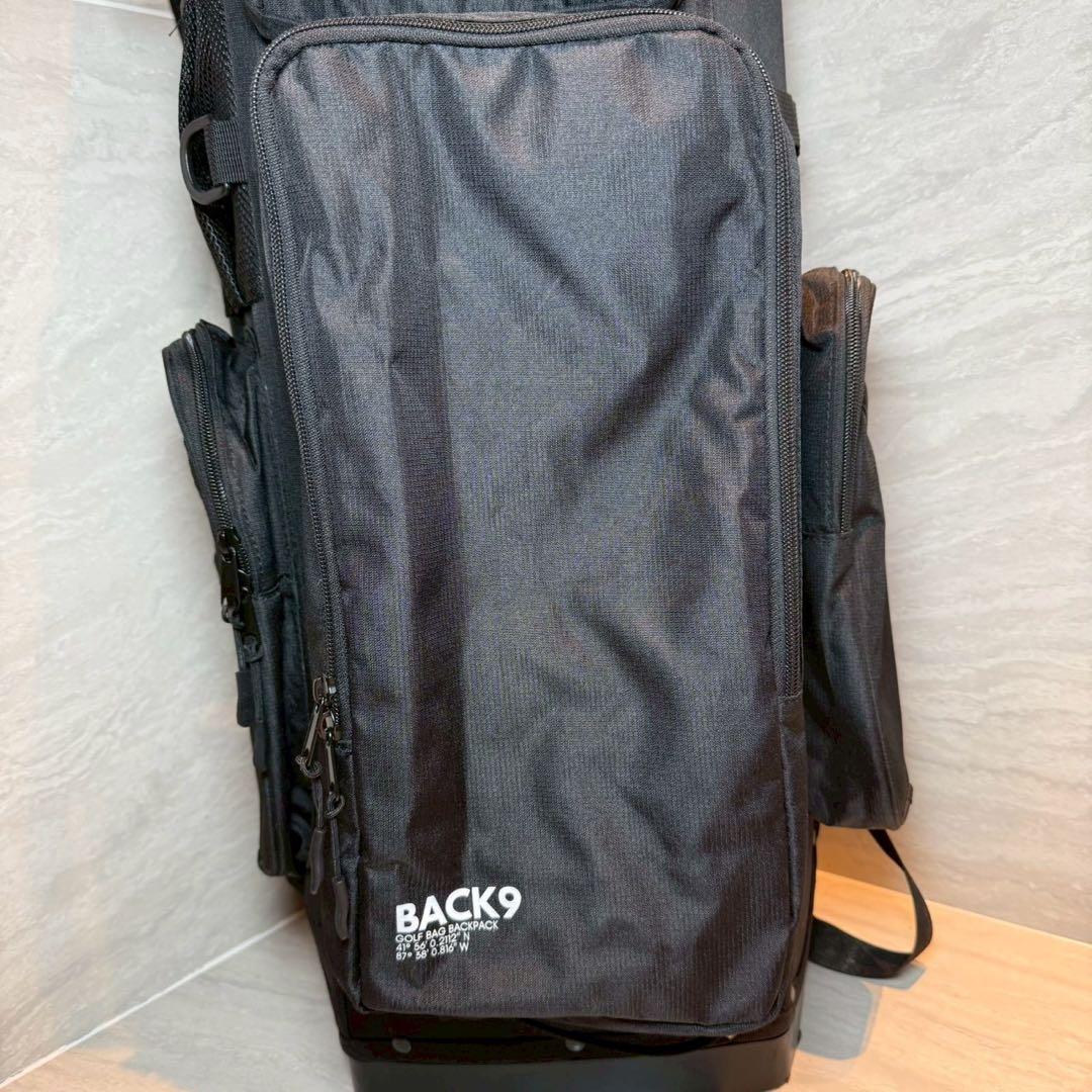 The Back9 GOLF BACK PACK キャディバック　黒