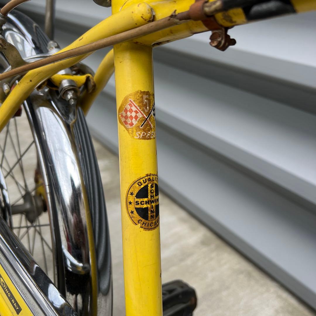 Schwinn STING-RAY FASTBACK ５スピード　1968年
