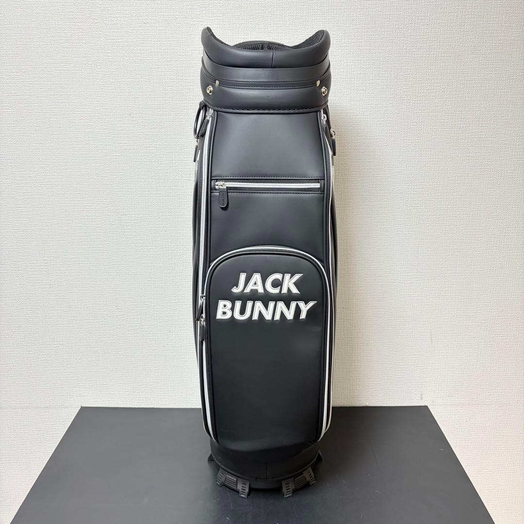 超人気 ジャックバニー マットブラック キャディバッグ 9型 即完売モデル 美品