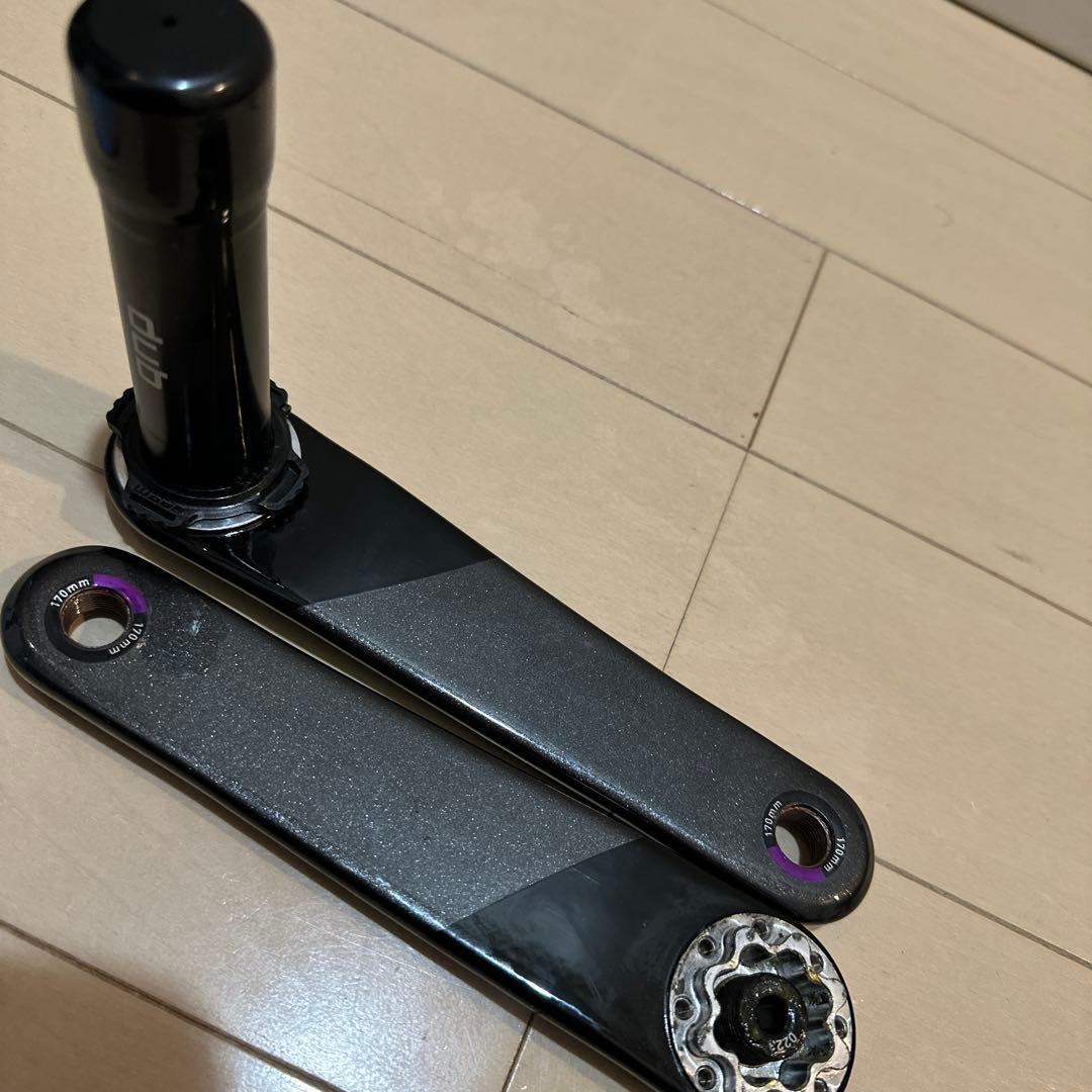 新型 SRAM FORCE AXS D2 DUB 170mm クランクアーム
