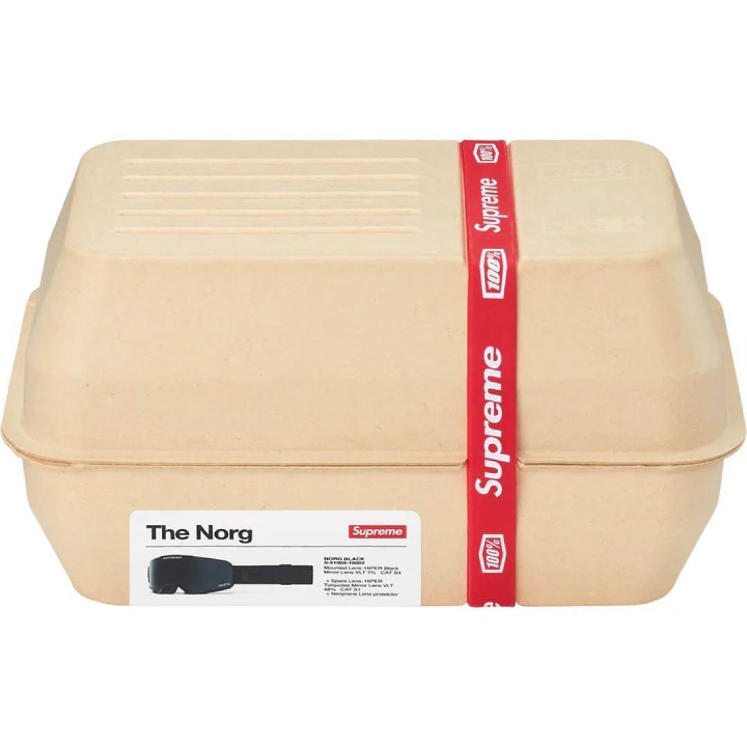 【新品未使用】Supreme100% NORG Goggles BLACK