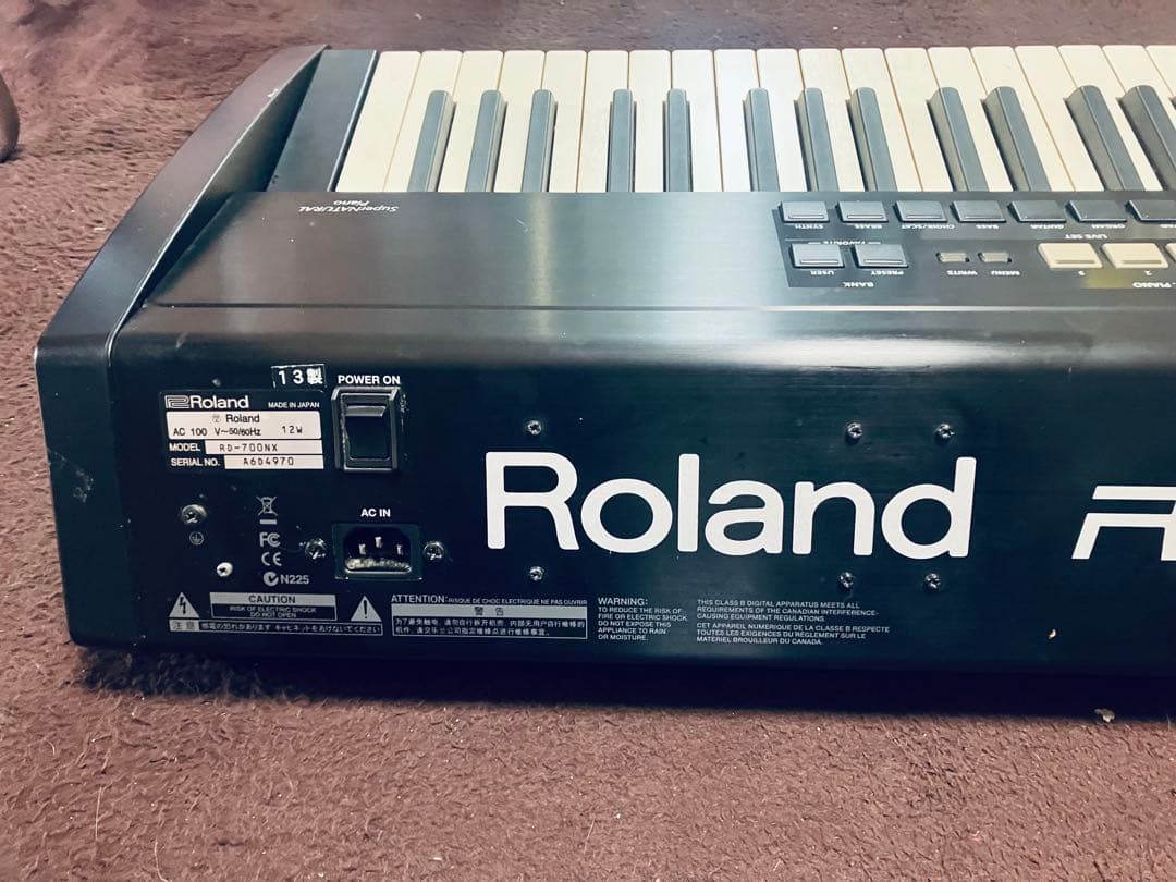 Roland 電子ピアノRD-700NX 相場最安シンセ動作品　プロ仕様概ね美品